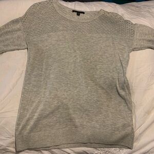 Light Gray Knit Sweater NWOT